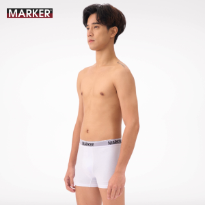 [แพ็ค 1ตัว] MARKER® กางเกงในชาย สี่เหลี่ยมยางโชว์ / 002