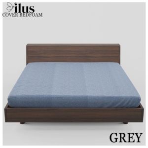 Sarung Kasur Busa Resleting dan sprei Resleting Polos Embos LP