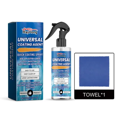 Rayhong 3 In 1 Car Ceramic Nano Coating Liquid Coatin Nano Crystal Hydrophobic Layer Polishing Paint Agent Car Polish Nanos Coatings Car Ceramic Nano Coating Liquid Coatin Nano Crystal Hydrophobic Layer Polishing Paint Coating Agent Car Polish Nanos