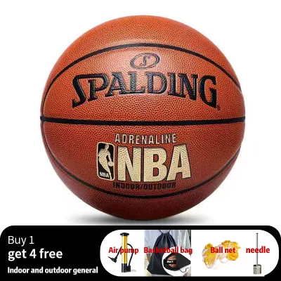 【Goods in stock】ORIGINAL Basketball FIBA GG7X Size 7 Indoor Outdoor Training Ball with Pump Needle Net