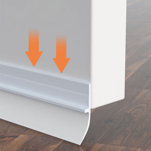 Penutup Celah Bawah Pintu / Door Bottom Seal Anti-Debu Anti Air