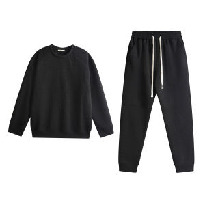 Set Bộ Nỉ Xốp Dài Tay Co Giãn Nam Nữ Thu Đông Thể Thao Own Ways Chất Nỉ Xôp Cao Cấp Mềm Dày Dặn Không Xù Lông