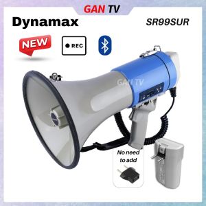 Original Dynamax SR99SUR 30W (Bluetooth/Record/Siren/USB/SD/AUX/MUTE/Rechargeable Battery) Power Megaphone Loud Hailer Speaker Pembesar Suara GANTV