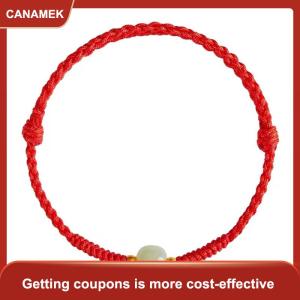 【CANAMEK 】 Chinese Style Handmade Adjustable Woven Rope Bracelets For Women Men Versatile Lucky Bracelets Jewelry Accessories Gifts
