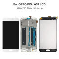 Original Replacement LCD For OPPO F1S /OPPO A59 LCD Touch Screen Digitizer Assembly Accessorise Parts With Frame. 
