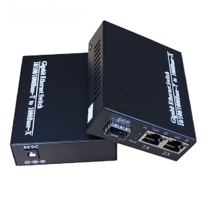2026%201pcs%20Gigabit%20Media%20Converter%201%20SFP%20to%202%20RJ45%20UTP%20with%20LC%20SFP%20module%205KM%20Optical%20Fiber%20Ethernet%20For%20IP%20Camera%2010/100/1000M%20-%20Image%204