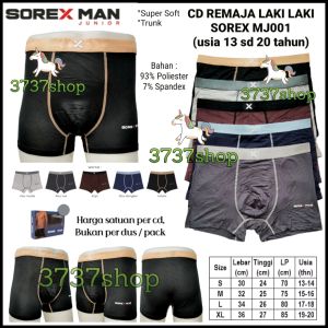 SOREX MAN JUNIOR CD MJ001 - CELANA DALAM REMAJA LAKI LAKI