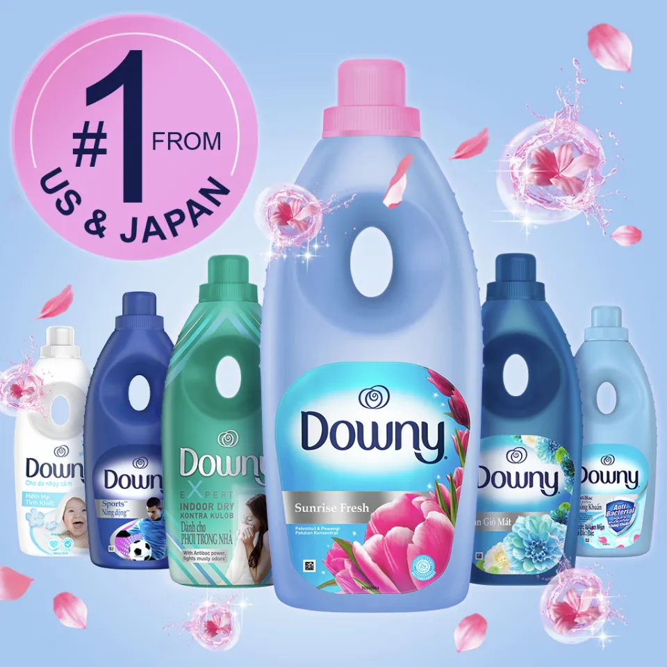 Downy Concentrate Fabric Conditioner / Softener 1.35l /1.5l