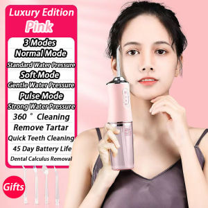 Oral Irrigator Water Floss Electric Tooth Cleaning Healthy Oral Care Usb Recharge Portable 3 Modes Healthy Oral Care 衝牙器