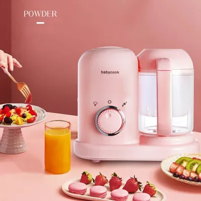 Baby Food Processor | Baby Food Processor Cook Porridge Rice Pasta 10 minutes steamer & blender Vegethable Blender Fruits Mixer