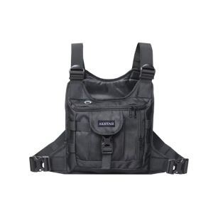 Promo tas dada outdoor pria tactical adventure pelindung dada waterproof berkualitas terbaru tas dada security tni polri tas chest rig bag