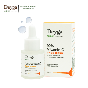 Deyga Vitamin C Face Serum 20ml | Brightening & Anti-Aging Serum | Dark Spot Pigmentation & Hydration Care | Natural & Cruelty-Free