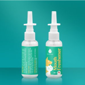 Xịt Vệ Sinh Răng Miệng Chó Mèo Thú Cưng BeonCare. Khử Mùi Hôi Miệng Diệt Khuẩn An Toàn Khi Nuốt. Hương Dâu và Bạc Hà. Chai 30ml