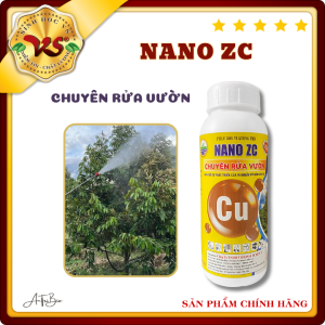 NANO ĐỒNG Kháng Khuẩn 500ml Sát Khuẩn Rửa Vườn Tăng Khả Năng Miễn Dịch Bảo Vệ Cây Trồng