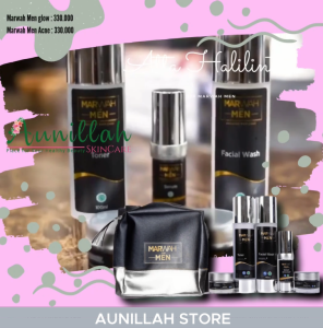 Marwah Skincare Paket For Men Cream BRIGHTENING Perawatan wajah Pria Halal
