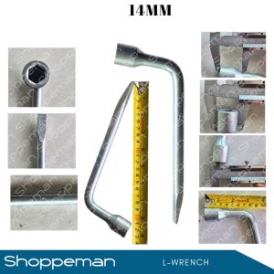L WRENCH TIRE WRENCH FOR ALL TYPE OF CARS AND TRUCKS 14mm 17mm 19mm 21mm 23mm 26mm