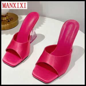 FCMANXIXI Thời Trang Phụ Nữ Cao Gót 4.13 Inches Dép Đi Trong Nhà Đầy Màu Sắc Kẹo Dép Đẹp (Kích Thước 35-41)