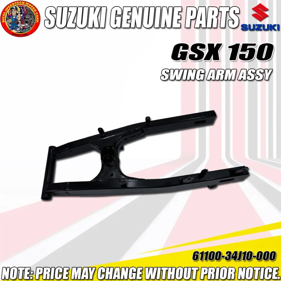 SWING ARM ASSY Suzuki Gixxer 150 Carb (SGP) (Genuine: 61100-34J10 - Main Image