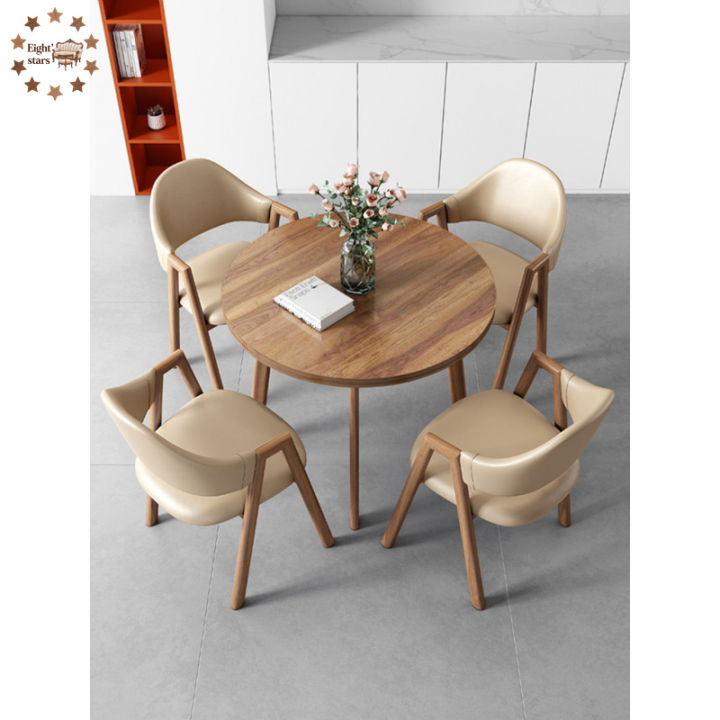 Table Chair Simple Local Simple dining table, negotiation, reception, table and chair ...