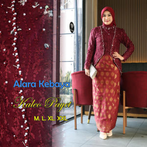 Kebaya Modern Tile Payet Viral Kebaya Pesta Kondangan Lamaran Kebaya Wisuda Remaja Set Songket Kaleo