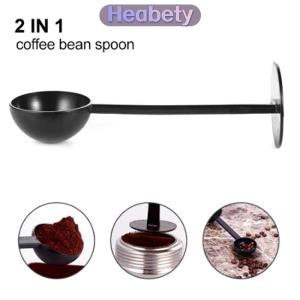 Heabety 2-in-1 Espresso cà phê đậu trà muỗng cafe chuyên nghiệp đo 10g