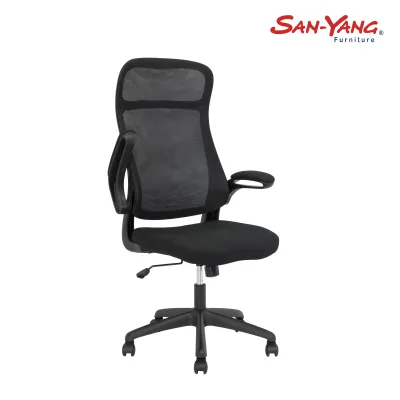 San-Yang Furniture Office Chair Armrest Mesh Black 400094
