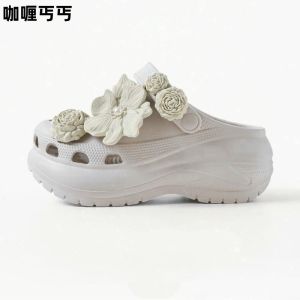 2025 New Summer WomenS Outdoor Clogs Ins Trendy Versatile Thick-Soled EVA Dual-Wear Non-Slip Sandals For Men