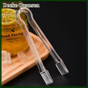 Deeke 1 cái kẹp đá nhà bếp bằng nhựa kẹp phục vụ thực phẩm kẹp đường hình khối