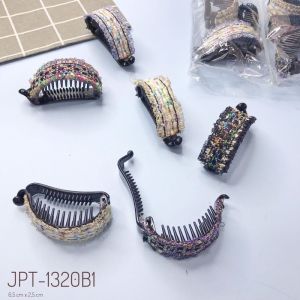 SHARON - Jepit Rambut Korea Jedai Pisang Jepit Ponytail Jepit Salon Model Manik Manik