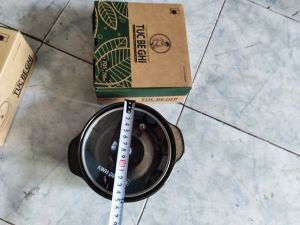 [Chính Hãng] Nồi Đất Cao Cấp Tucbeghi Nắp Kiếng Dong Hwa (750ml ~ 2.7L)