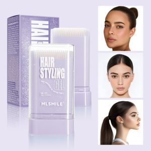 KINTHAZER With Comb Hair Wax Stick Frizz Fixed Hair Edge Control Hair Styling Wax Professional Smooth Hair Finishing Cream Men