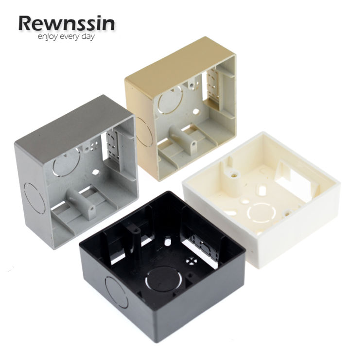 Rewnssin External Junction Box 86 Type Surface Mounting Box Wall Switch