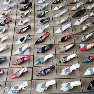 [Free Shipping] High-Heeled Shoes New Summer Styles Pointed-Toe Shallow-Cut Elegant Pumps For Parties Ladies High Heels And Other Styles