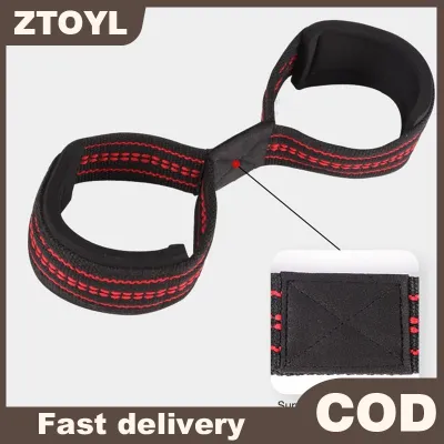ZTOYL 1PC Hình 8 Trọng Lượng Nâng Dây Đeo Chết Nâng Cổ Tay Hỗ Trợ Dây Đeo Cho Pull-up Thanh Ngang Powerlifting Phòng Tập Thể Dục Thiết Bị Tập Thể Dục