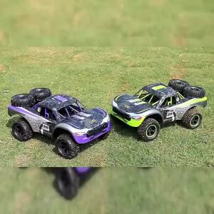 ST[Fast Delivery][Original Available] JJRC Q229 1: 10 large proportionof short truck off-road high-speed vehicles Brushed 4WD Remote Control Truck Off-Road Simulation Car with Lights High-Speed ​ ​ Off-Road RC Toy
