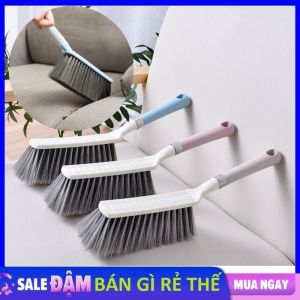 Chổi Quét Bụi Lông Mềm Cán Ngắn Cao Cấp - Bàn Chải Cầm Tay Vệ Sinh Quét Bụi Nệm Fofa Ghế Xe Oto - Chổi Phủi Bụi Sofa Đầu Cọ Vệ Sinh Mềm Mịn  Chổi Phất Trần  Chổi Quét Bụi Giường Ngủ