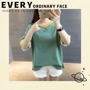 QJshop ดีเทลดี คือดีย์ บอกกี่ทีก็ดีเหมือนเดิม ความเสื้อลูกไม้ตรงชายแขน ความหวานๆกรุบๆ ต้องยกให้เสื้อยืดรุ่นนี้แล้วนะ