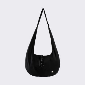 Fertig - Maison Black Sling Bag - Tas Selempang Hitam Pria Wanita Muat Banyak
