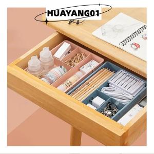 HUAYANG01 [2023 new HOT FASHION] Desk Drawer Organizer Stackable Multi-cell Desktop Storage Bin Tray Multi-Purpose Divider Container for Household Office Home