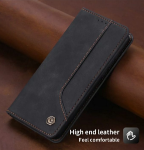 Flip Case Pola Samsung S24 Ultra - S24 Plus - S24 FE - S23 Ultra - S23 Plus - S23 FE - S22 Ultra - S22 Plus - S21 FE - S21 Ultra - S21 Plus Premium Leather Retro Case Magnetic