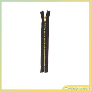 M.G.【Ready in Stock】 Rugged Metal Zipper Teeth Length 4" 5" 6" 7" Invisible Zipper for Jeans/Skirts