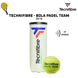Tecnifibre Team Isi 3 Bola Padel Ball Tecnifibre TEAM Tube Of 3 Original
