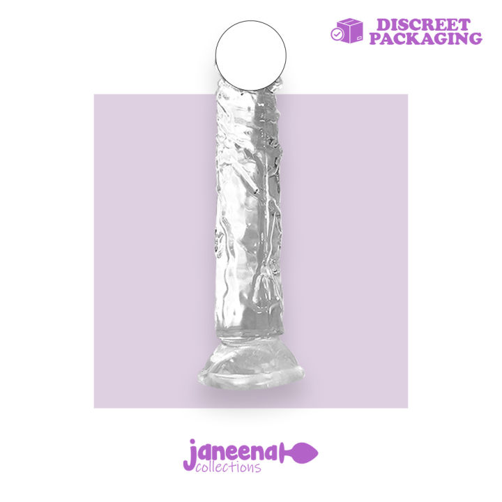 Janeena 17.5cm Transparent Dildo with Suction Cup No Balls Adult Erotic Sex  Toys for Women Penis Dildo Sex Toy | Lazada PH
