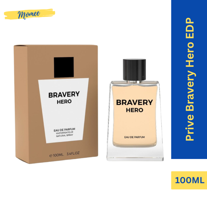 [Original] Prive Bravery Hero EDP 100ml For Men | Lazada
