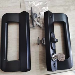 Premium Sliding Window Door Lock Set Durable Aluminum Alloy Secure Handle Entrance Door Lock Suitable for General Parts Panel Residential and Commercial Use