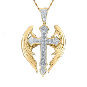 Symbolic Crosses Pendant Necklace Vintage Styles Adjustable Chain Alloy for Faith and Fashion Accessory