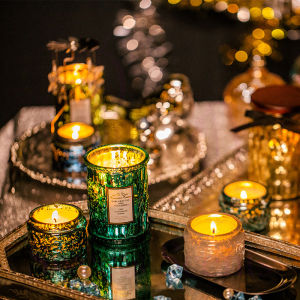Romantics Times 30Hr Burn Aromatherapy Scented Candle 100% Natural Coconut Wax Aromatherapy Smokeless Scented Candle Minyak Wangi Cawan Lilin Wangi 280g 香薰蜡烛