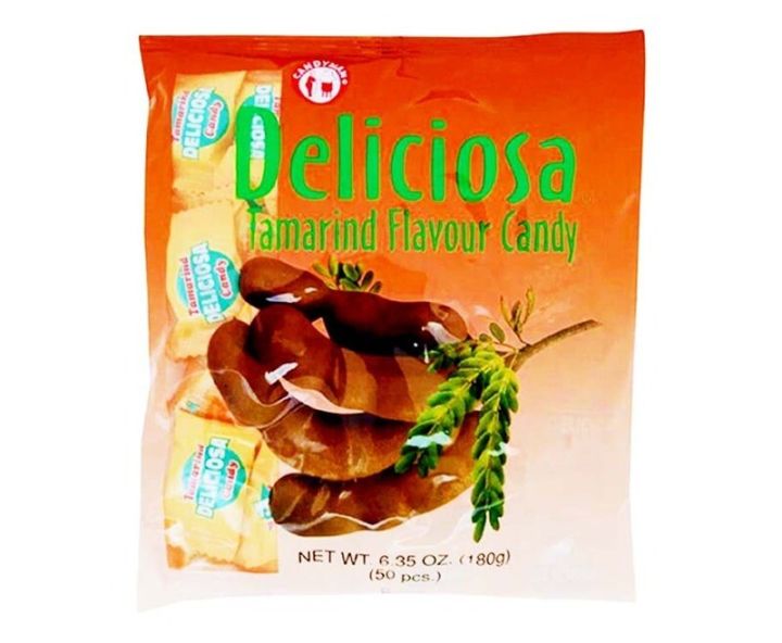 Tamarind Flavour Candy by Deliciosa Approx 50pcs 180g Pack (Best ...