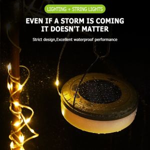 Multi-function camping lights ambient lights dual-purpose tape measure lights string outdoor camping