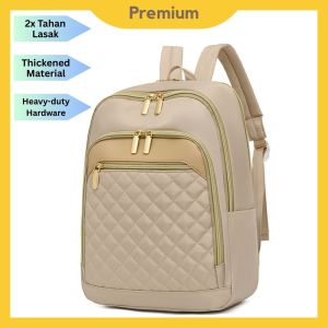 DROPASSIST 2441 Women Large Capacity Leisure Travel Backpack Schoolbag Beg Galas Tangan Bahu Wanita